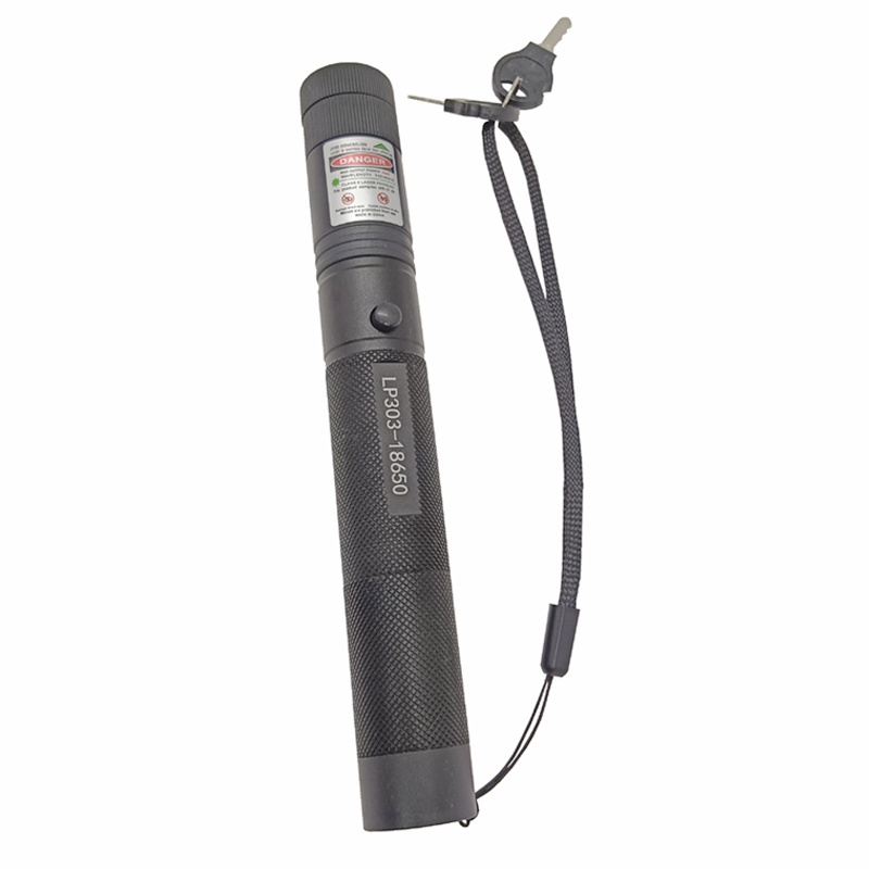 Green Laser Pointers Puntero Recargable 303 Sart Laser with 18650 battery and Safety Lock Red Blue Purple Laser Pointer