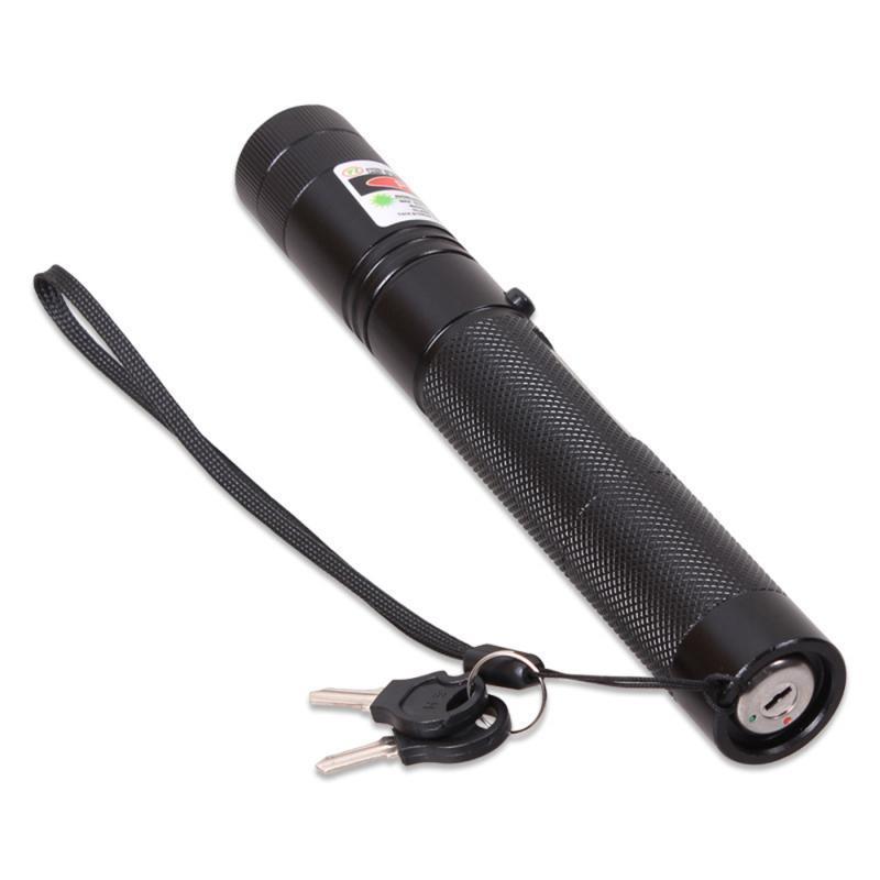 Long Distance Lazer Flashlight 532nm Green Laser Beam 303 Laser Pointer with Star and 18650 Battery