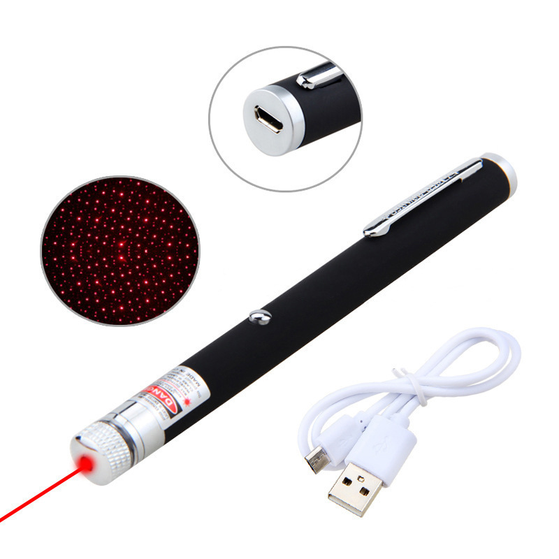 2in1 Star Laser Pointer Green Red Blue Violet Purple Laser USB Rechargeable Green Laser lazer light powerful laiser verde