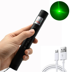 High Powered Laser Pointer 301 Green Red Violet Lazar Pointer Puntero Laser Potente Strong Laser USB Rechargeable