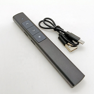 Wireless Laser Powerpoint PPT Presenter with Type-C Charging Port USB Presentation presenter Laser Powerpoint Clicker