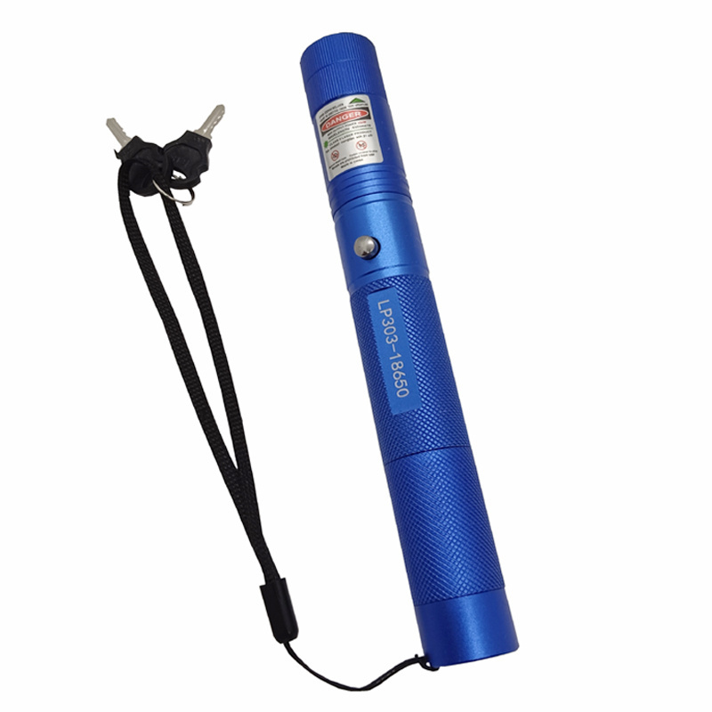 Green Laser Pointers Puntero Recargable 303 Sart Laser with 18650 battery and Safety Lock Red Blue Purple Laser Pointer