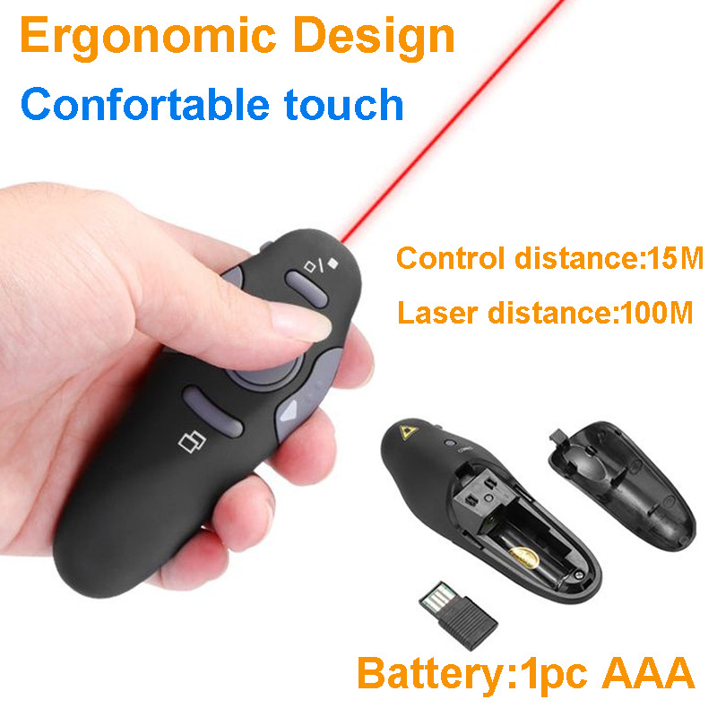 Clicker For Powerpoint Presentations Clicker Pointer Wireless Powerpoint Presenter for PPT Presentation Remote Control