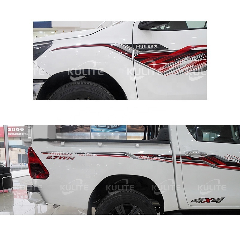 Vinyl Sticker For 2023 Toyota Hilux Vinyl graphics Auto Car Parts Original