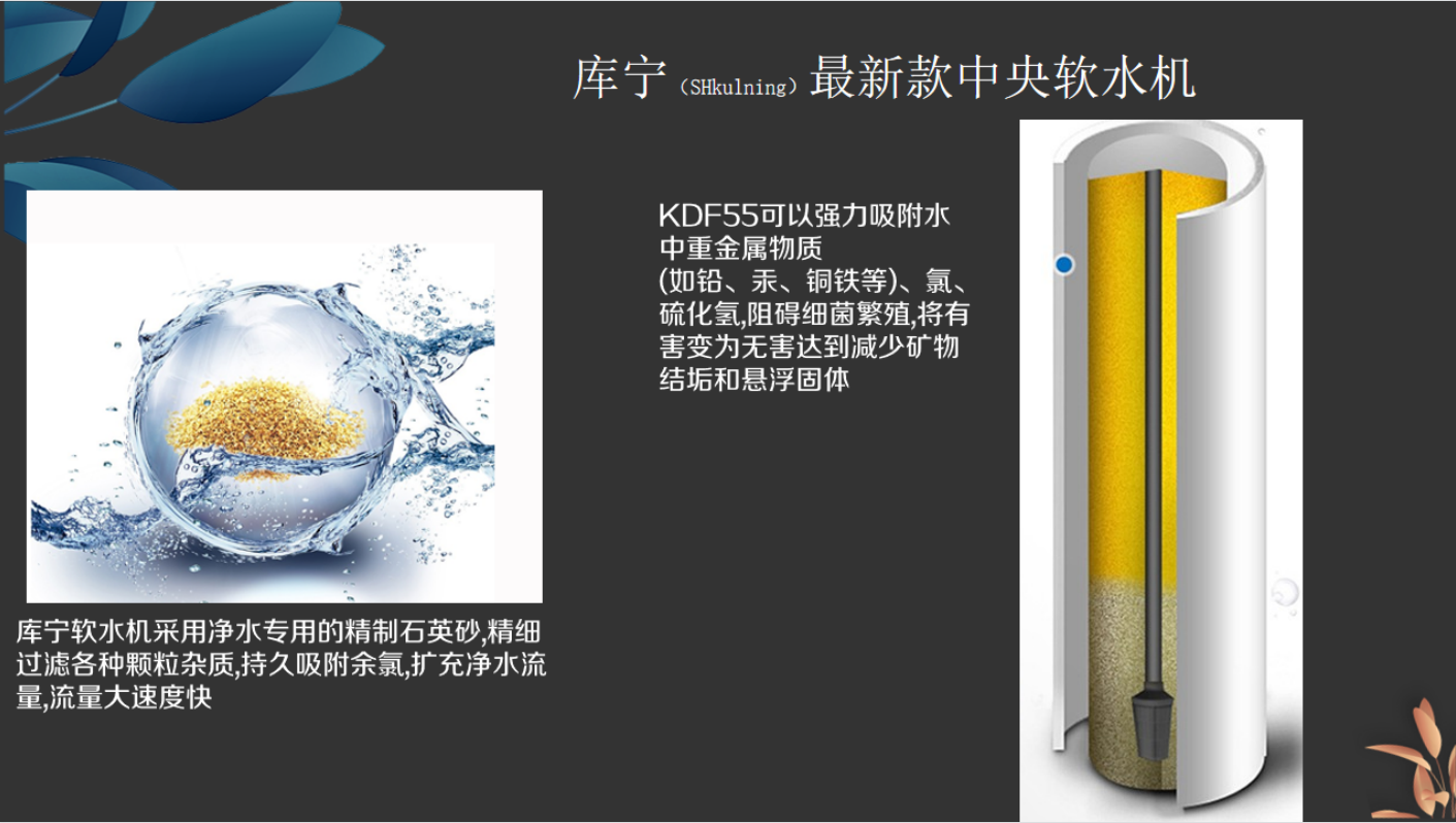 32L Resin Whole house Intelligent Water Filter System Central Water Softener