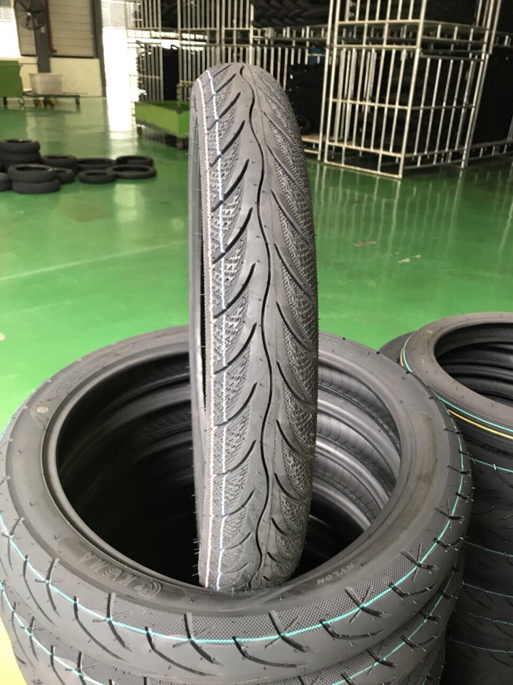 DIAMOND PATTERN MOTORCYCLE TIRE, KUMA TIRE MADE IN VIETNAM