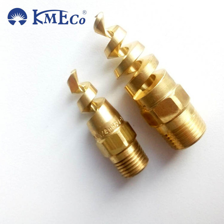 KMECO Brass Desulphurization FULL CONE HOLLOW CONE Spiral Nozzle