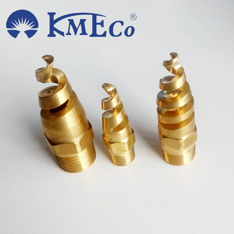 KMECO Brass Desulphurization FULL CONE HOLLOW CONE Spiral Nozzle