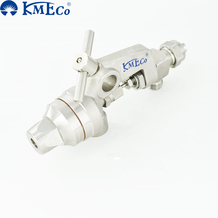 KMECO Auto Jet Hydraulic  Air-Actuated 22AUH Stainless Steel spray gun