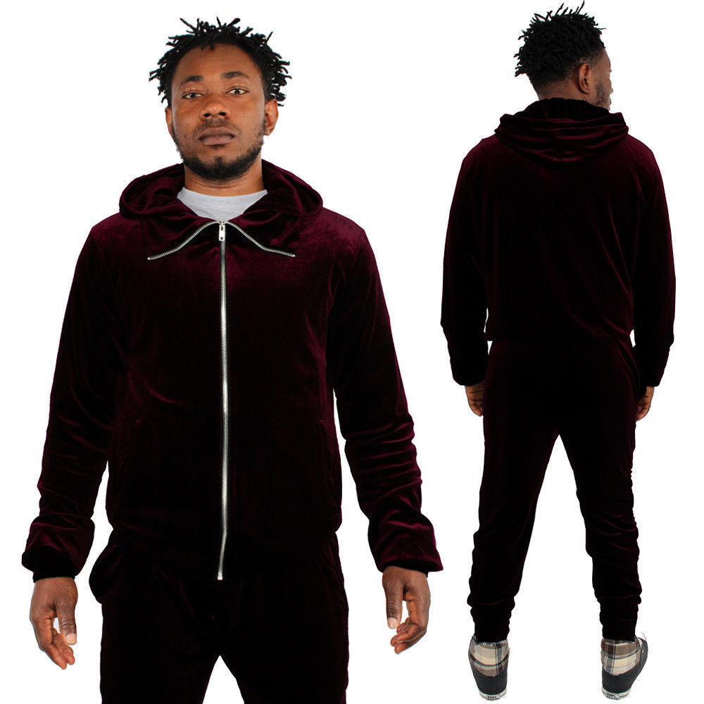 Velour velvet Men and Women Tracksuits custom velour tracksuit With Custom Logo jogging suit