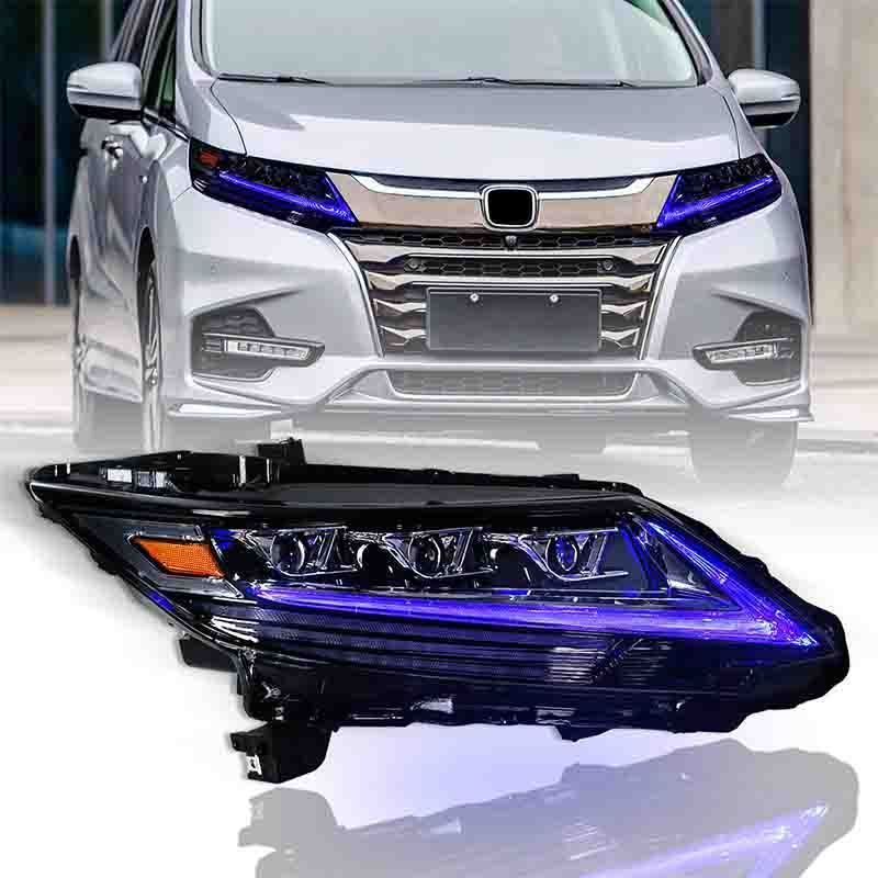 China new car lighting part design auto car led head lamp led front  headlight suitable for 15-21 HONDA ODYSSEY