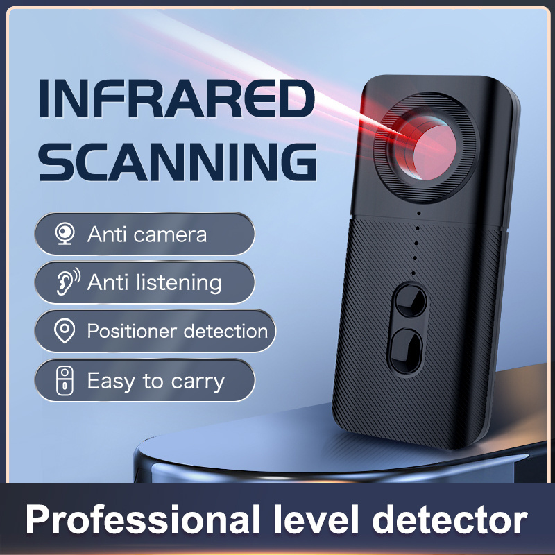 T3 New Arrival Infrared Detection Wireless Signal Detector Smart Chips more Precise detector anti camera Bug Detector