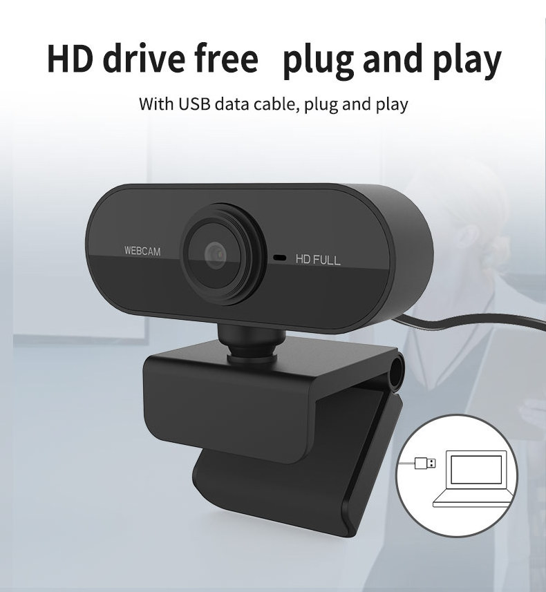 HD Webcam Computer Autofocus WebCam Camera HD 1080P PC USB Full HD Webcam Computer Camera For Live Streaming