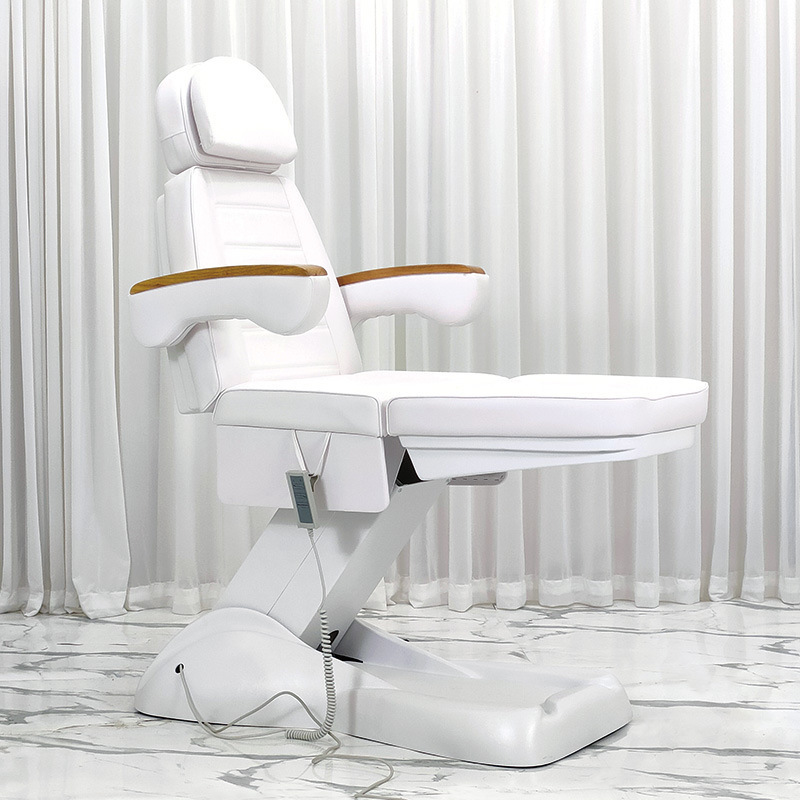 4 Motor Podiatry Chair Facial Massage Dental Purpose Bed Pu Aesthetic Reclining Chair