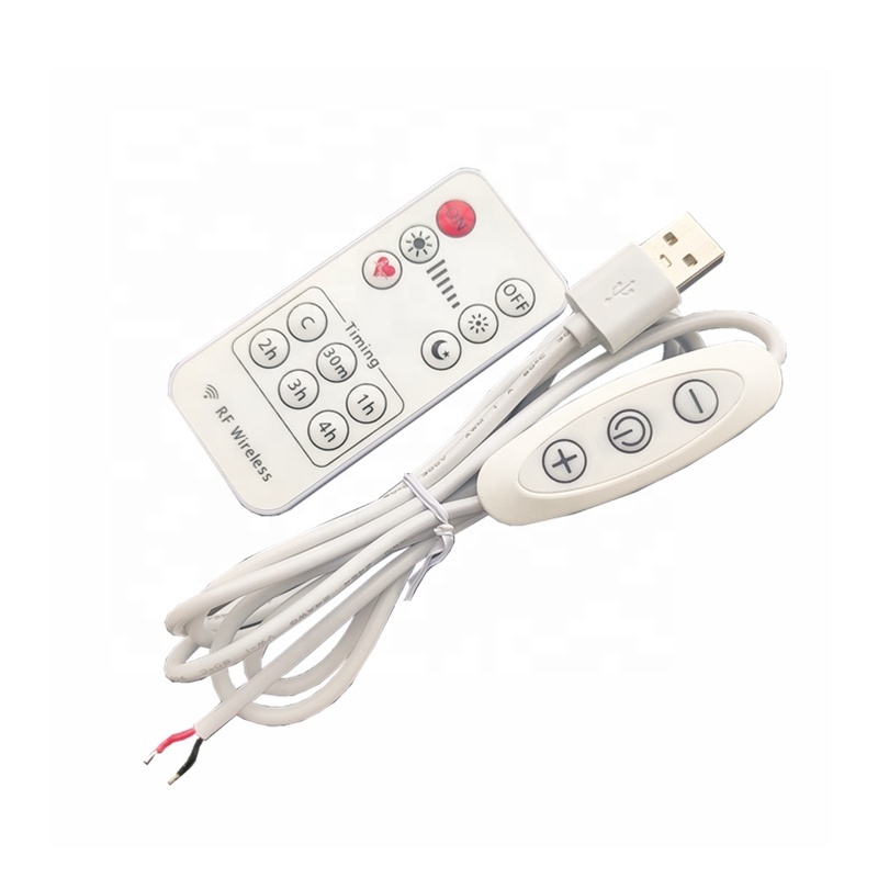 Customized 5V 12V LED dimming switch with remote control by the source manufacturer