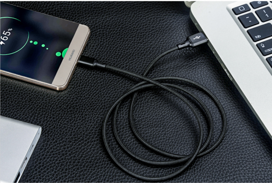 28AWG 1M 2M 3M 2.4A Fast Charging Braided USB Cable Sync Data Cable For Mobile Phone USB Charging Cable for iPhone