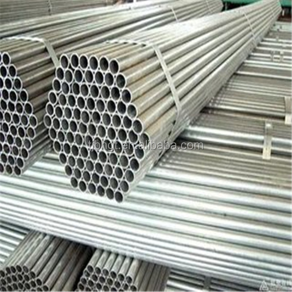 ERW Technique Seamless Galvanized Steel Pipe 6m Length Welding Punching Services BS Standard Hollow GI Galvanized Steel Pipe