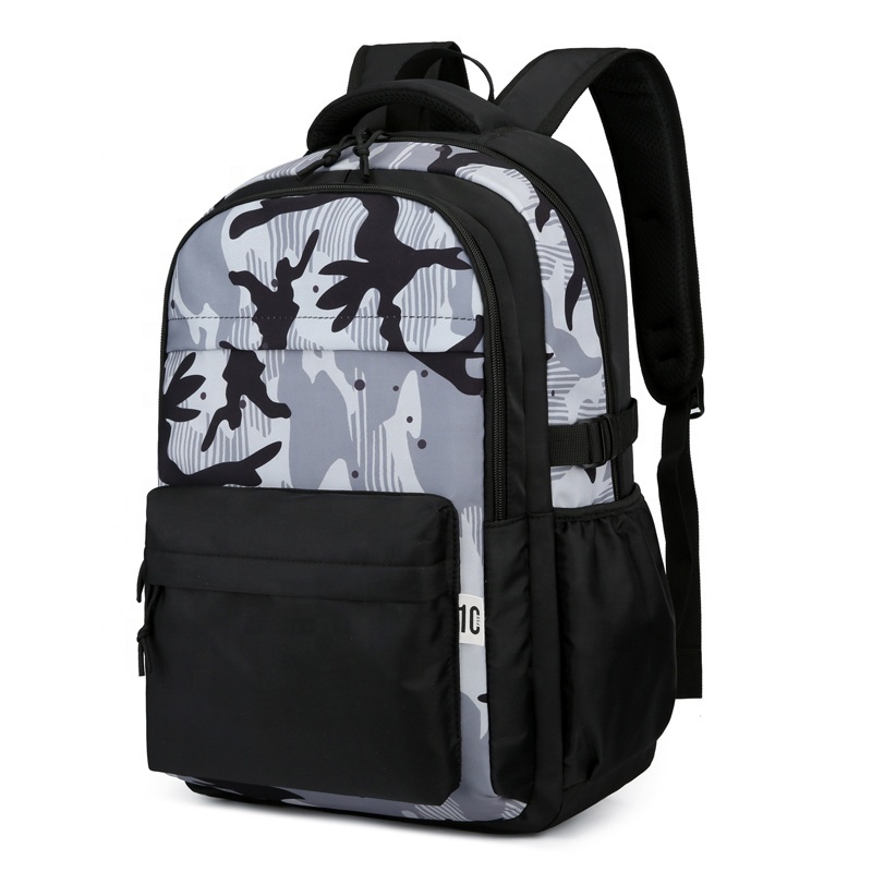 2022 Hot Sale Custom Size Stylish laptop backpack Prints Camo School Bags