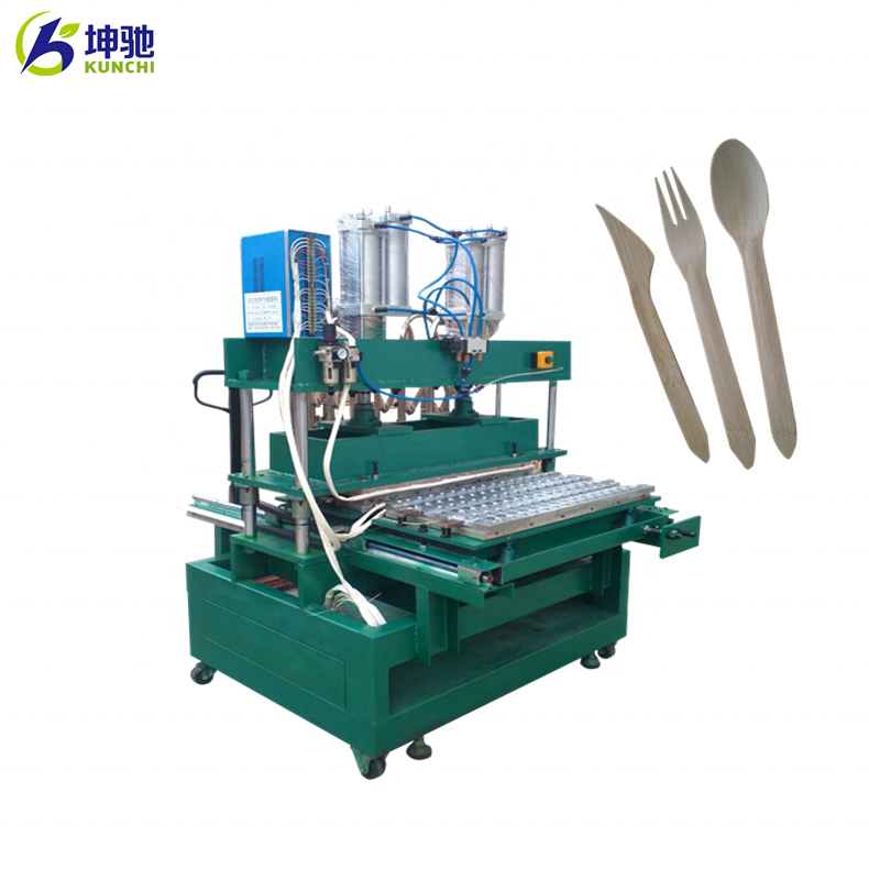 Professional wooden cutlery shaping / making machine with stable performance!