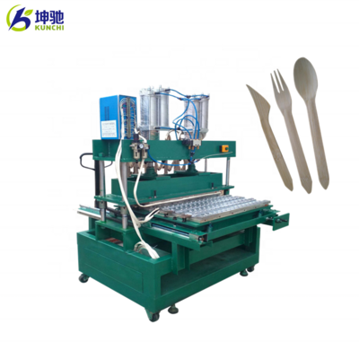 Professional wooden cutlery shaping / making machine with stable performance!