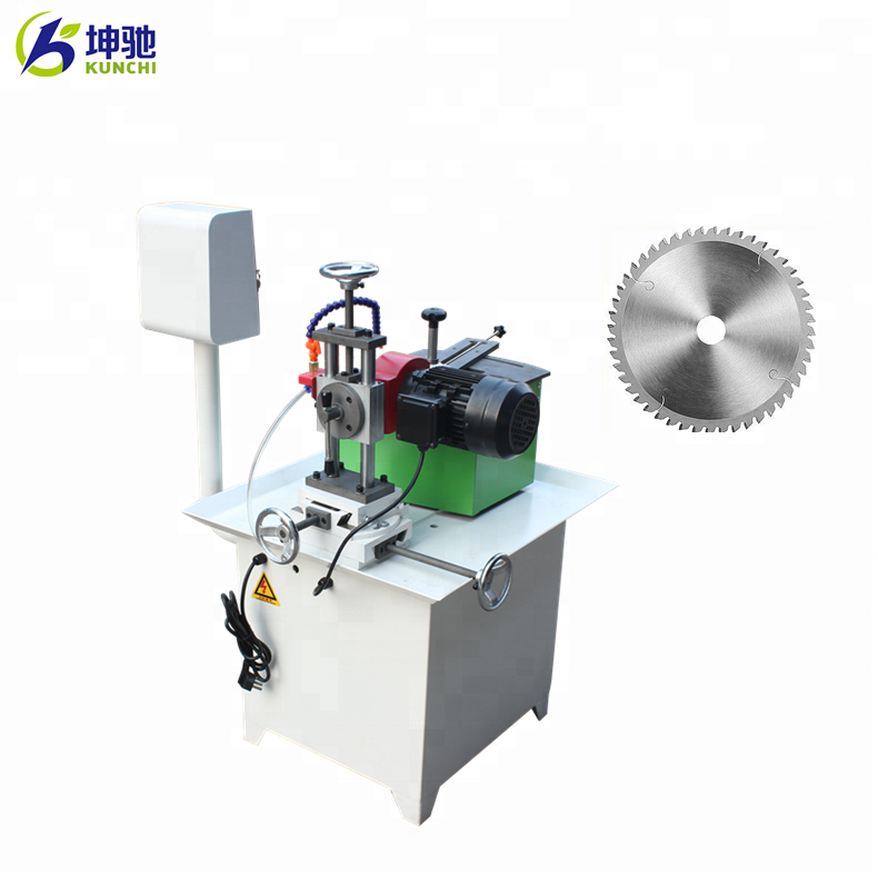 Saw blade tooth grinder / saw web sharpening machine supplied by KUNCHI