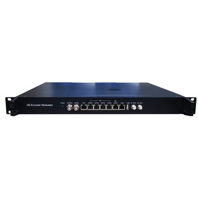 dvb-c dvb-t hd encoder modulator 8 in 1 digital enco ip encoder-modulator iptv rf cable tv