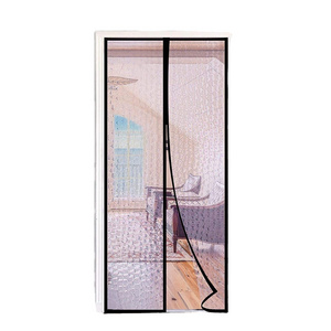 Magnetic Patio Door Cover Auto Closer Fits Doors Thermal Insulated Door Curtain