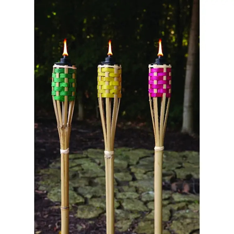 Outdoor Garden  Bamboo Light Torch