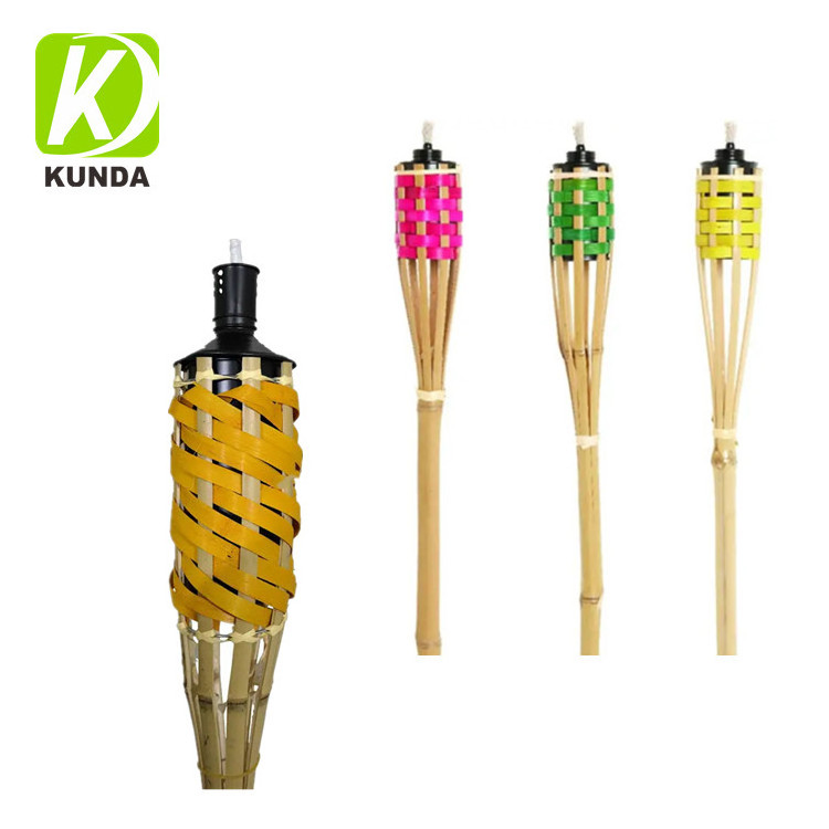 Outdoor Garden  Bamboo Light Torch