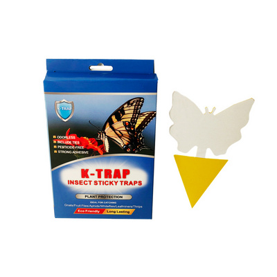 Indoor and Outdoor Flying Insect  Fungus  Killer Fly Yellow Sticky Gnat Traps for House Plants