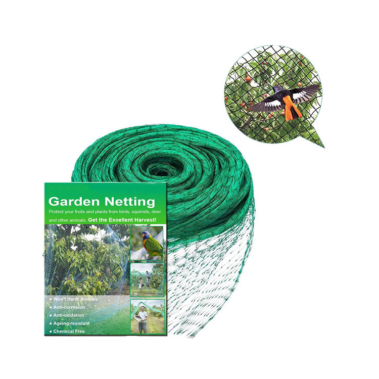 Prevent Hunting Catching Garden Mesh Bird Netting for Garden Nylon Anti Bird Nets for Rice Field