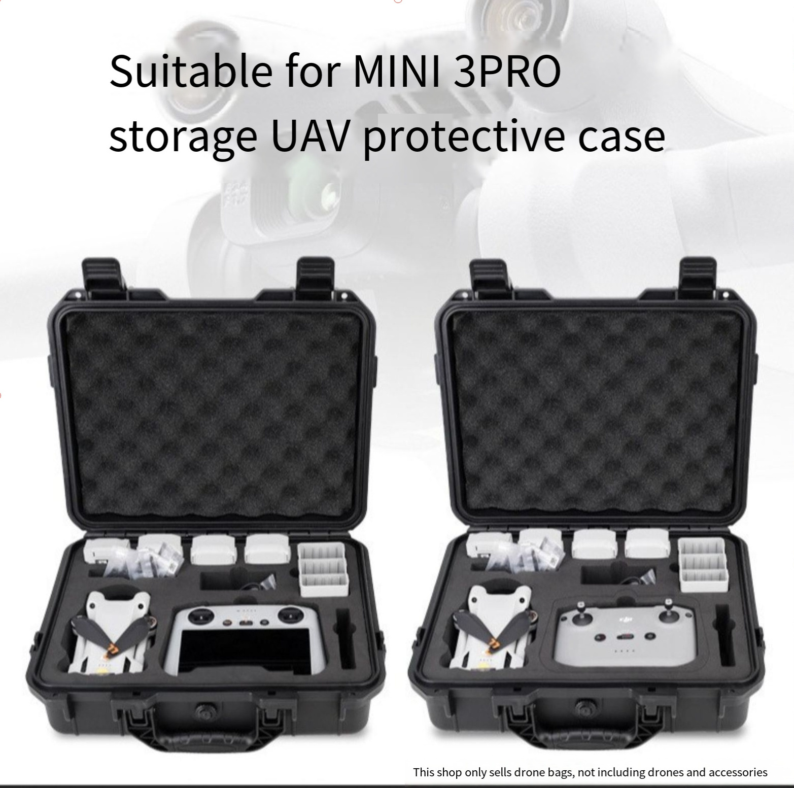 Advanced professional DJI Mini4/3 standard box and AIR3 accessories storage aerial photography drone safety protection box