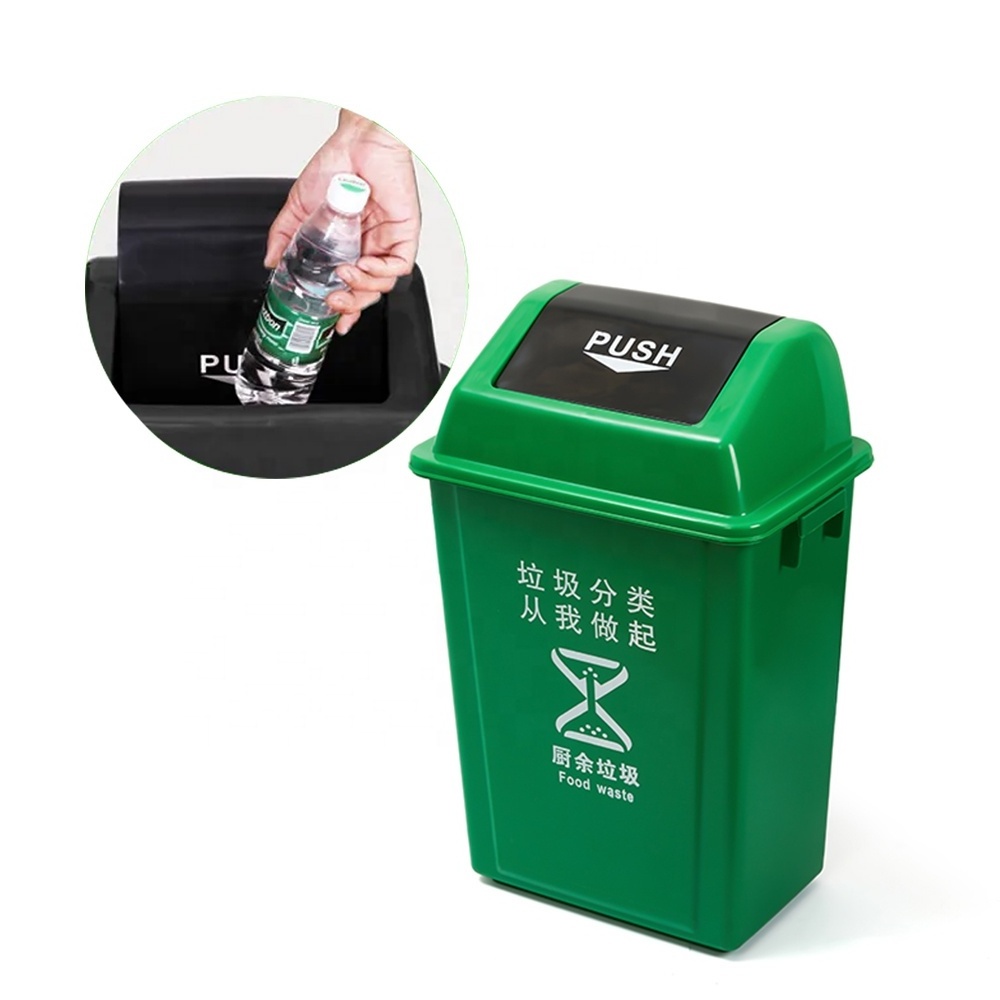 Outdoor Garbage Bin Trash Can Waste Bin 100 Litres Trash Bin Plastic