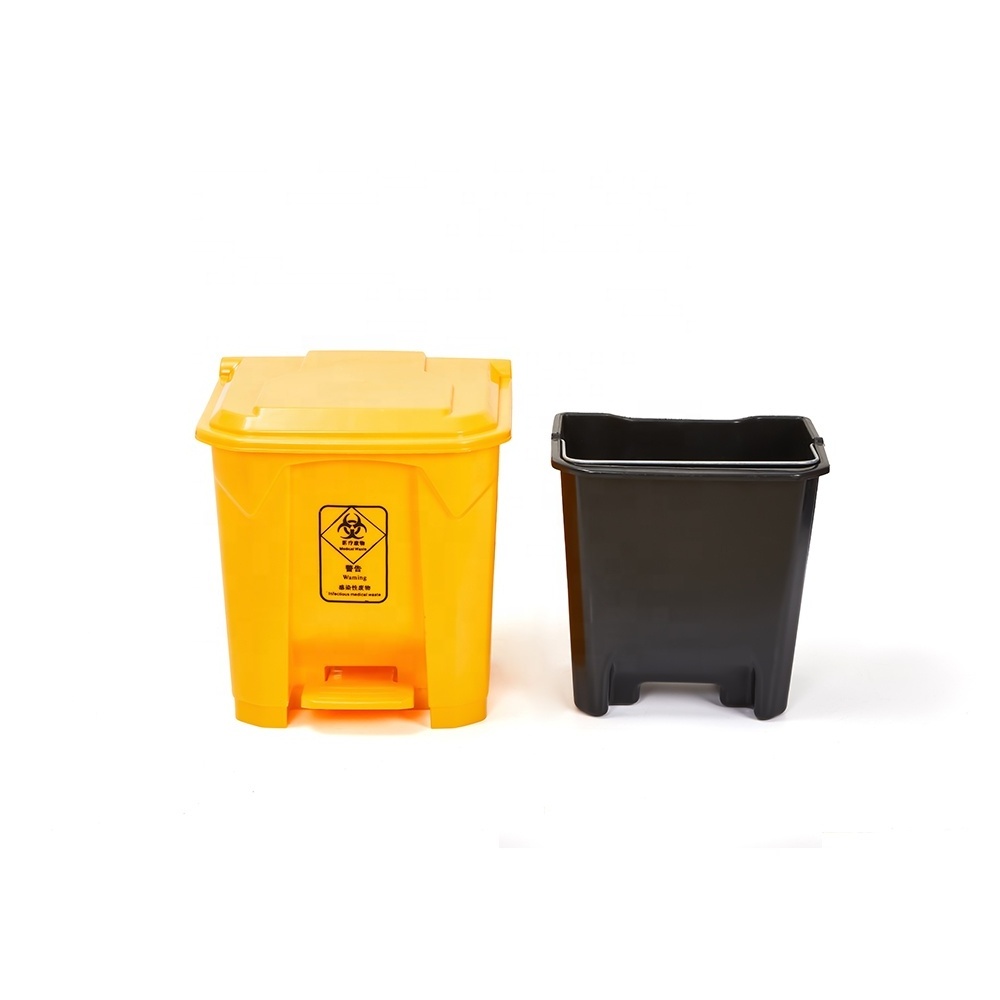 Bulk Trash Cans And Waste Basket With Lid And Recycling Plastic 13 Gallon Trash Bin Waste Plastic