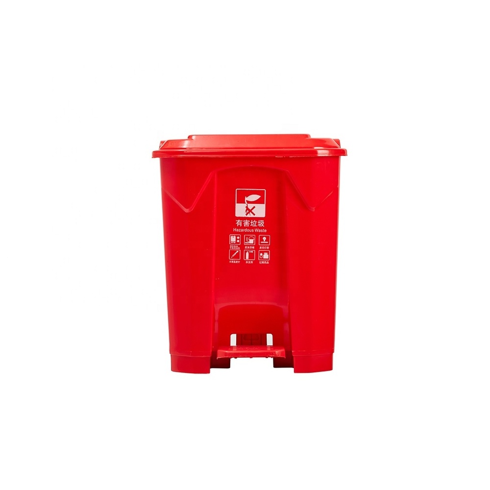 Bulk Trash Cans And Waste Basket With Lid And Recycling Plastic 13 Gallon Trash Bin Waste Plastic