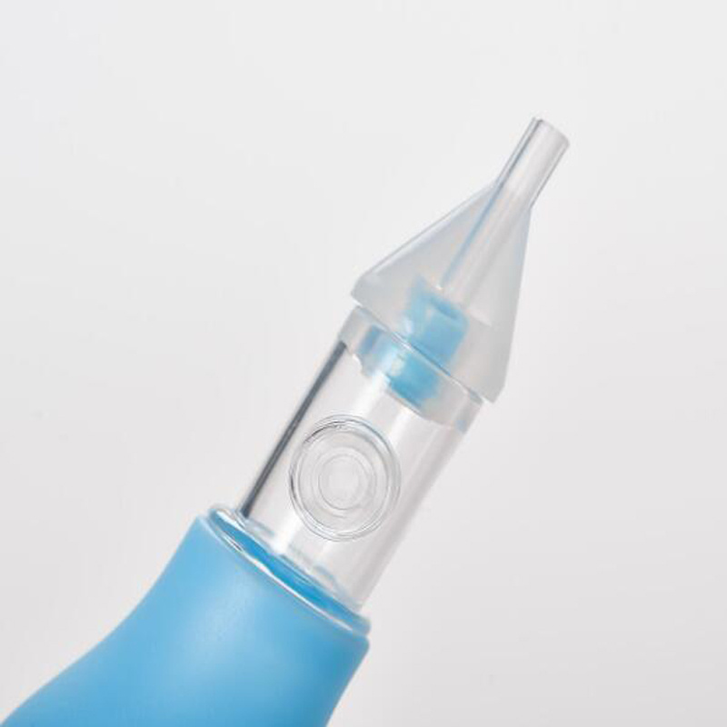 Baby Care Nasal Aspirator Vacuum Silicone Nose Suction Cleaner For Newborn Babies