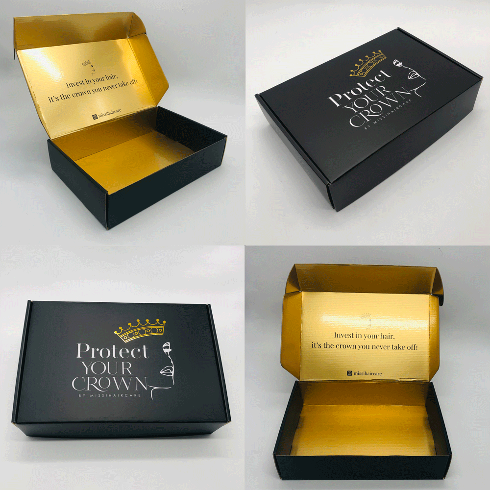 Custom Logo Luxury Giftbox Corrugated Box Gift Square Packing Shipping Mailer Box Packaging With Logo