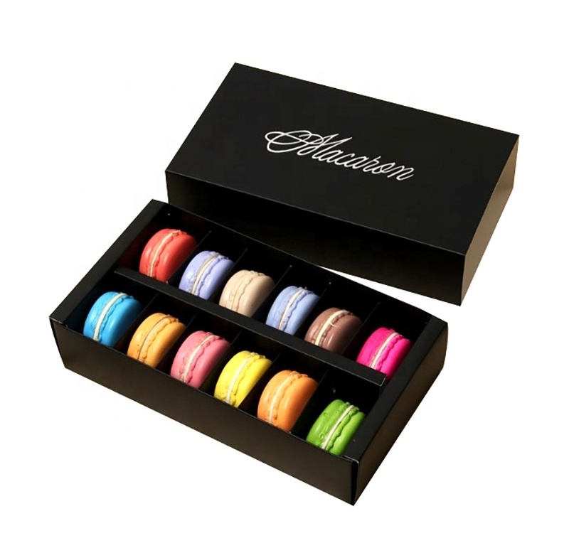 Luxury Macaron Box Candy Cookies Chocolate Box Food Packaging Boxes