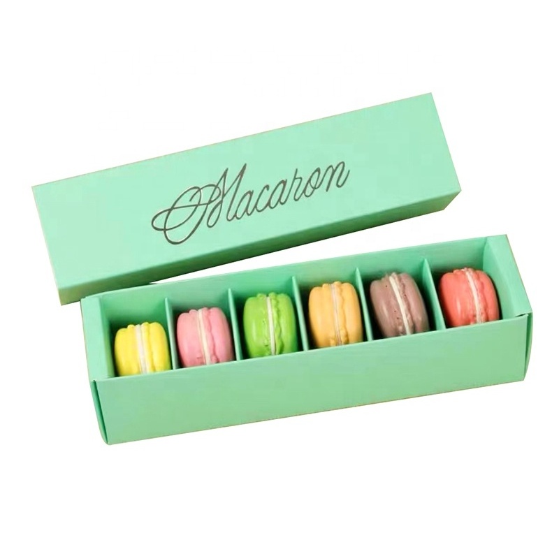 Luxury Macaron Box Candy Cookies Chocolate Box Food Packaging Boxes