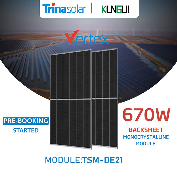 Canadian JA Jinko Longi TW 580W 590W 600W 610W Stock Pv Module Solar Panel