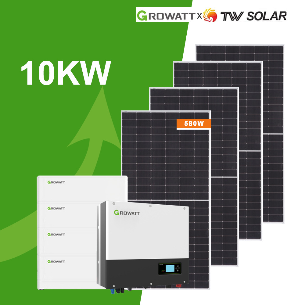 Mini Solar Panel Complete Set 5kw Hybrid 10kwh Home Solar Energy System Kit With Inverter