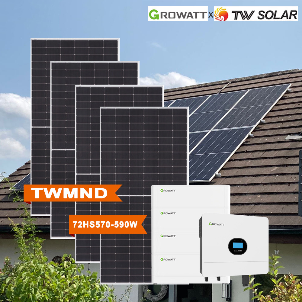 5kw 10kw Off Grid Complete Full Kit Solar Panel And Inverter For System With Battery Included