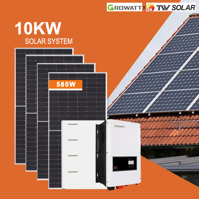 100kwh 200kwh Big Solar Panel Electric Power Energy System Kit For Commercial And Home Use