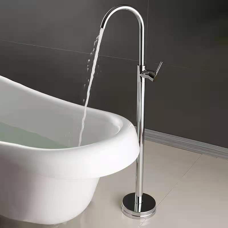 Antique Color Brass Bath Shower Mixer floor standing Bath Tub Shower Mixer Freestanding Bathtub Faucet