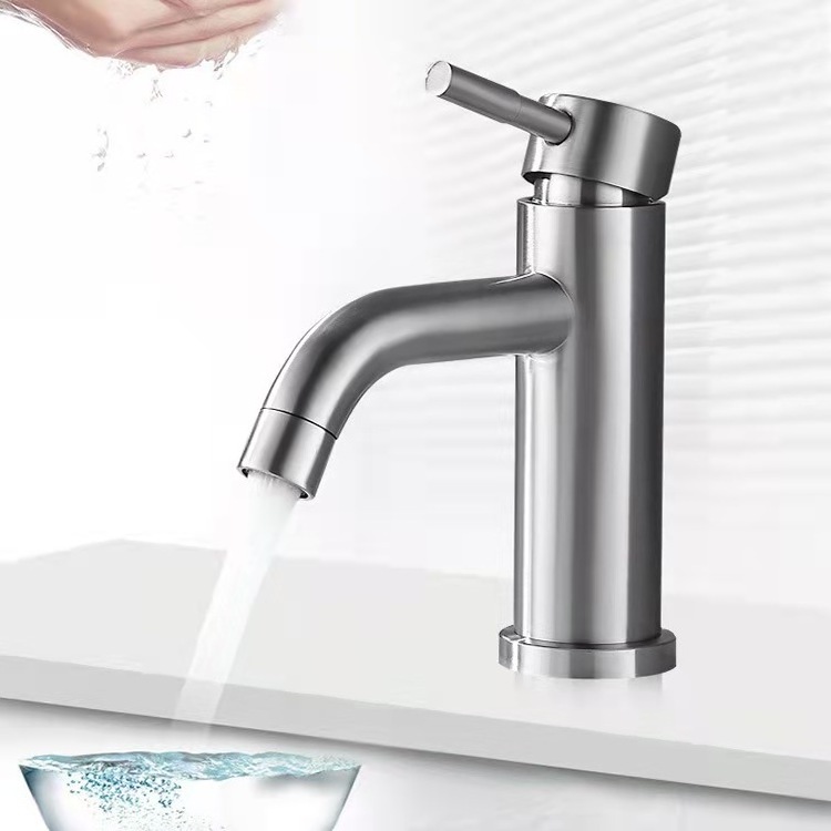 China Manufacturer Deck Mount torneiras Banheiro Stainless Steel Bathroom Mixer Lavatory Painting Ceramic Basin Faucet