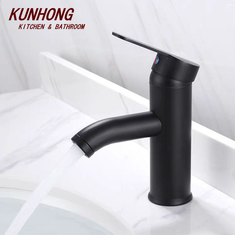 UPC Brushed Nickel Stainless Steel  Bathroom Basin Faucet Tap Single Handle Cold And Hot Water Mixer Torneiras Banheiro