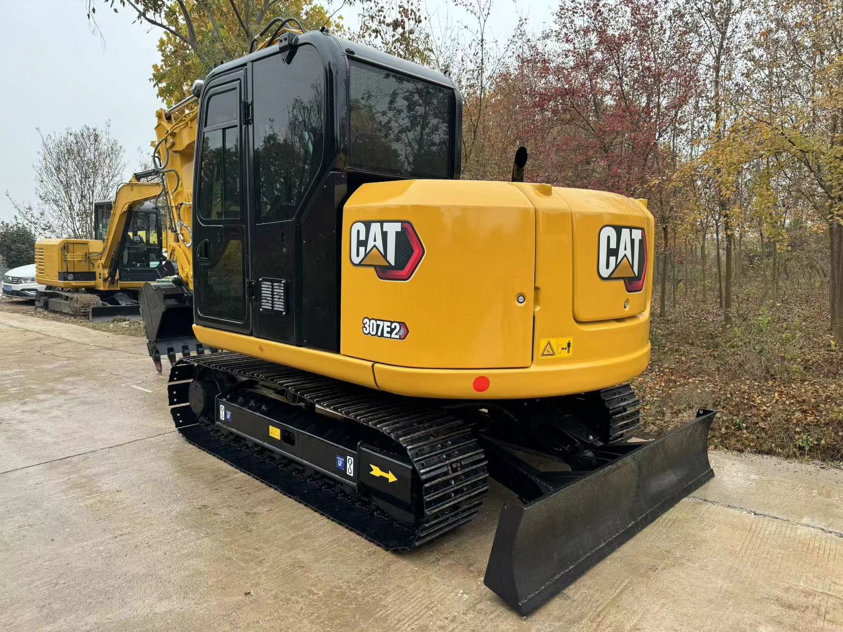 Used Cat 307E2 With Blade Hydraulic Thumb Excavator Caterpillar 307 Secondhand Crawler Digger With Competitive Price For Sale