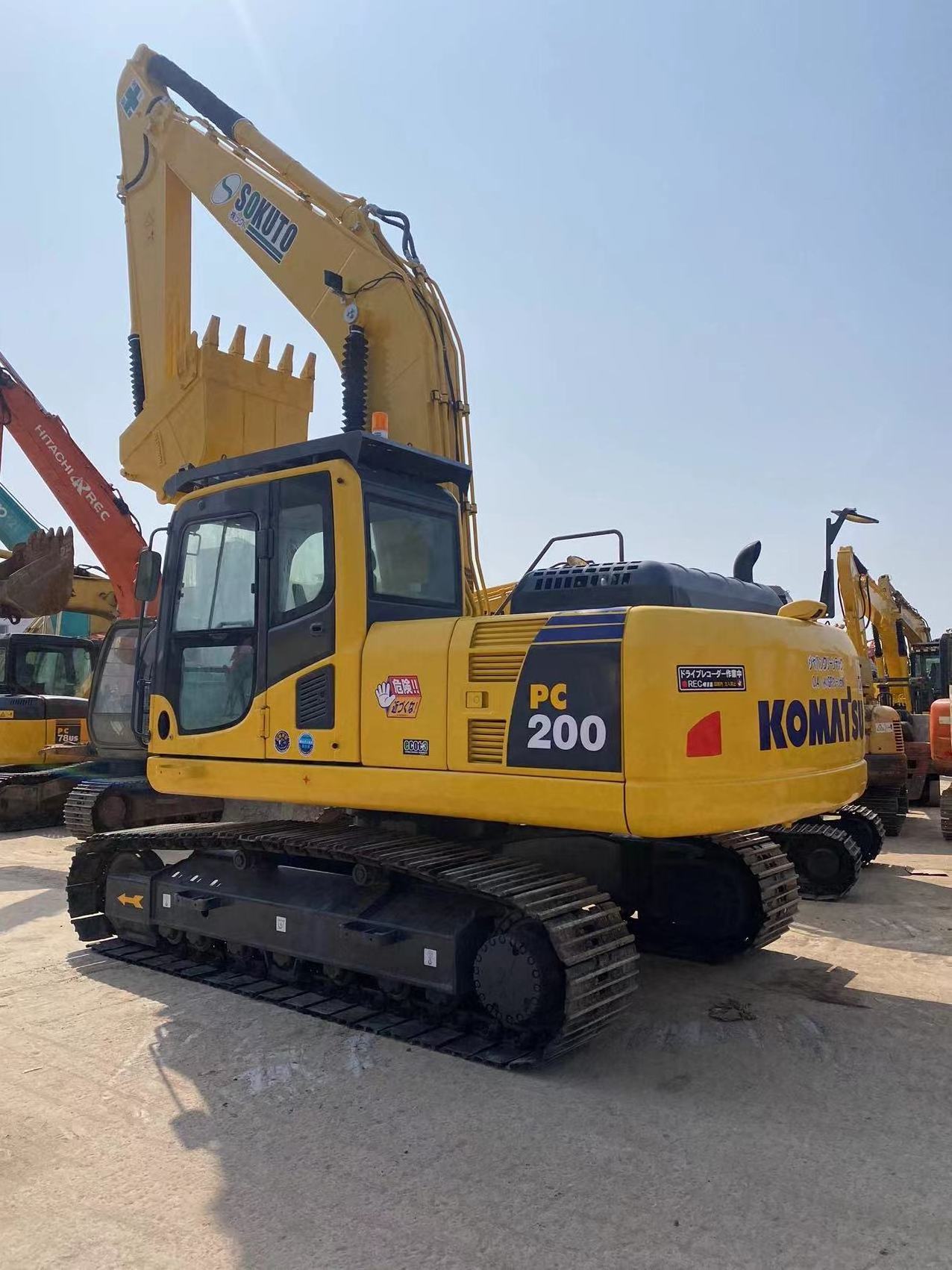 PC200-8 KOMATSU 20 Ton Crawler Excavator Komatsu Pc 200 Excavator for Sale 2022 New Provided Standard Original Paint 2018 20000