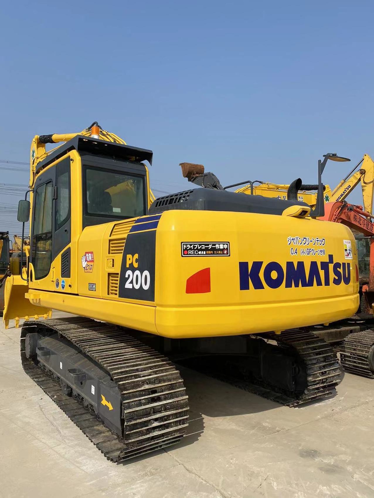 PC200-8 KOMATSU 20 Ton Crawler Excavator Komatsu Pc 200 Excavator for Sale 2022 New Provided Standard Original Paint 2018 20000