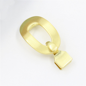 Light Gold Zinc Alloy Belt Hook Buckle DIY Jewelry Accessories